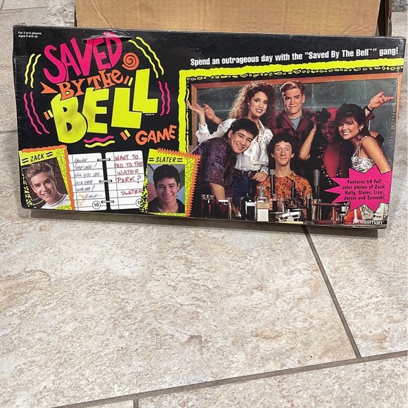 Saved by The Bell Game 1992 NEW